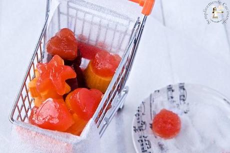 carrello di gelatine alla arancia - La Ricetta 
