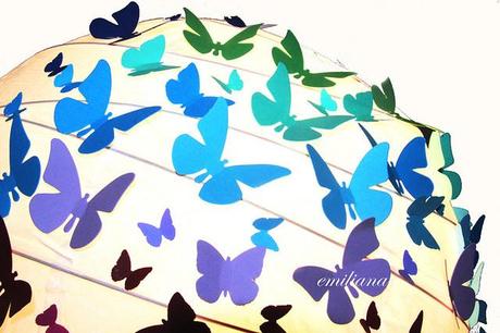 Decorare una parete con le farfalle / Decorating with butterflies -  Paperblog