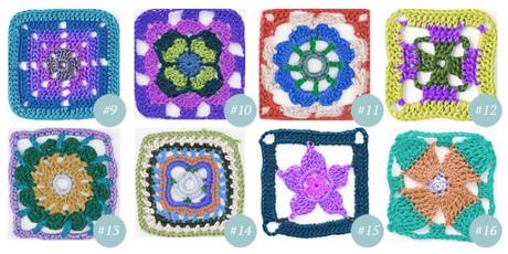 Granny square pattern2