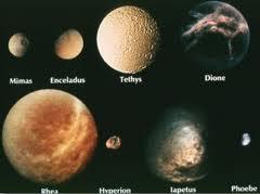 Tutte le lune di Saturno
