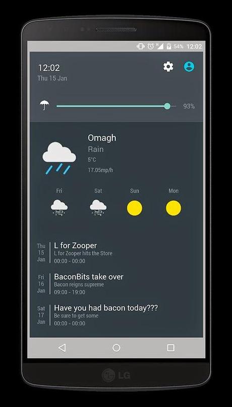 I Migliori Widget per Android (Febbraio 2015)