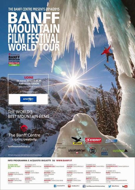 BANFF MOUNTAIN FILM FESTIVAL WORLD TOUR IN ITALIA
