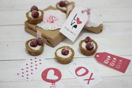 San Valentino: tag e topper per cupcake e dolcetti da stampare