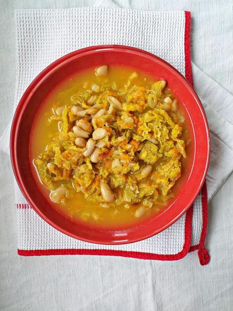 Zuppa di cavolo verza (in pentola a pressione)