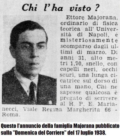 Majorana era un genio, perchè doveva scappare?