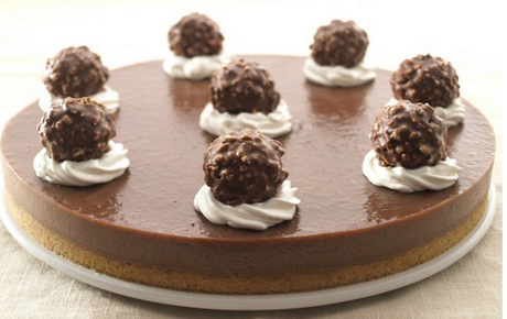 torta biscotto Ferrero Rocher