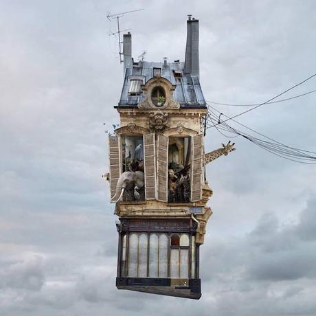 Laurent Chéhère - Flying Houses 1