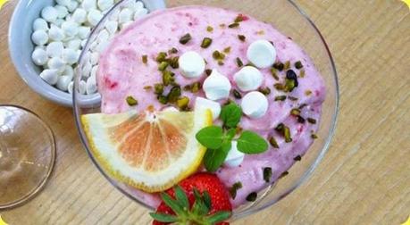 mousse alle fragole