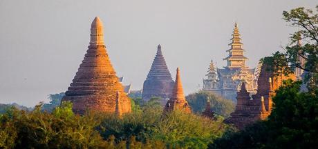 Tramonto sull'Irrawaddy