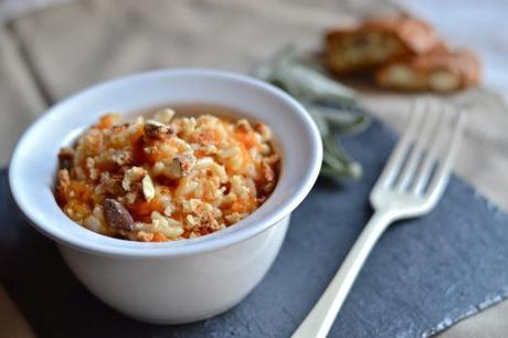 Riso zucca e cantuccini