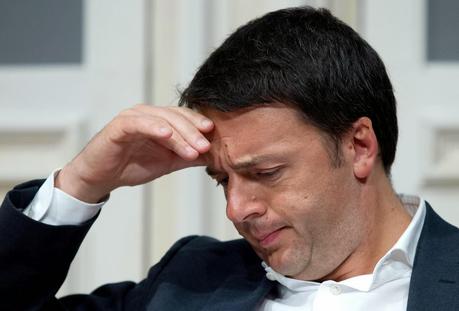 La faccia tosta di Renzi.