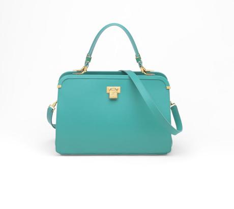 Borsa Lilli Veneziani 2015 verde acqua