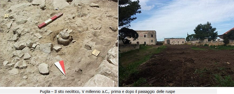 Archeologia. Ruspe sulla storia: spianato a Bari un sito neolitico di 7 mila anni fa. Cittadini in rivolta