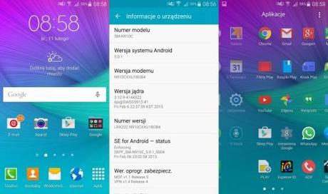 Android 5.0.1 Lollipop su Samsung Galaxy Note 4: iniziato il rilascio in Polonia 1 Android 5.0.1 Lollipop su Samsung Galaxy Note 4: iniziato il rilascio in Polonia per la variante SM-N910C (la versione con processore Exynos) 