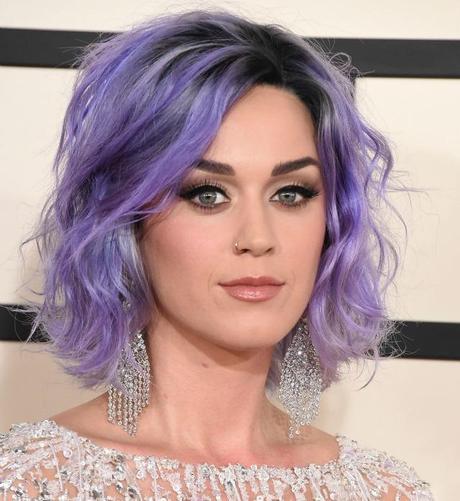 Katy-Perry-2015-Grammy-Awards-makeup-purple-hair