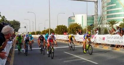 Tour of Qatar 2015, Kristoff batte Sagan al fotofinish