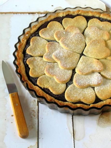 Heart Pie alla crema di nocciole