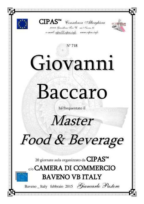 MASTER FOOD & BEVERAGE