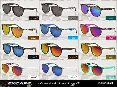 Colorati, giovani ed economici EXCAPE OCCHIALI! Excape - le fashionmama