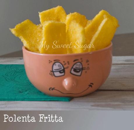 polenta fritta ....ne vado matta