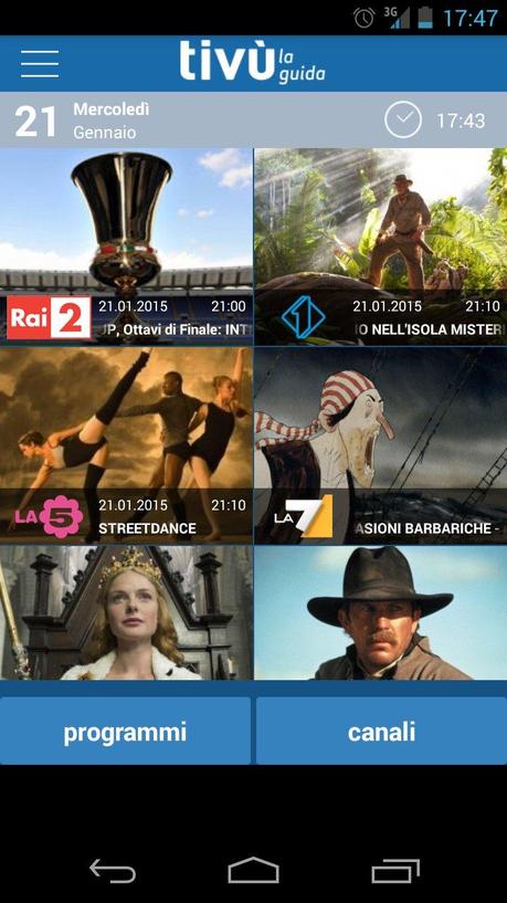 Tivù lancia la nuova App gratuita per seguire i palinsesti televisivi 