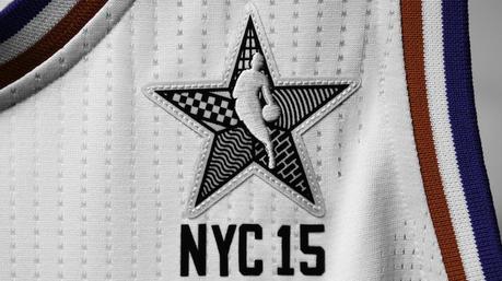 Le maglie dei giocatori convocati per l’All Star Game 2015 della Nba