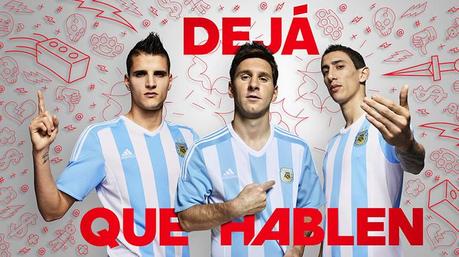 La maglia dell’Argentina di adidas per la Coppa America 2015
