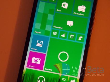 Preview di Windows 10 nuove Tile Hands on