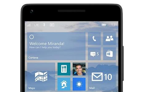 preview windows 10 smartphone