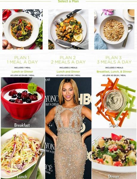 Beyoncé ve porta a domicilio ... l'insalata ... :D