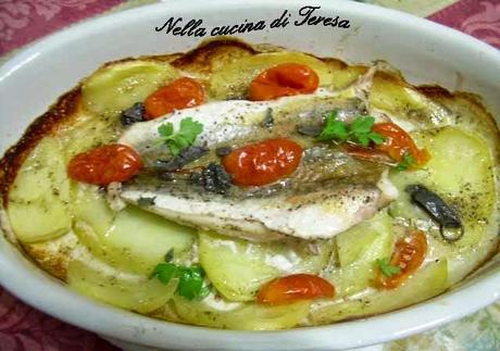 GALLINELLA CON PATATE AL FORNO