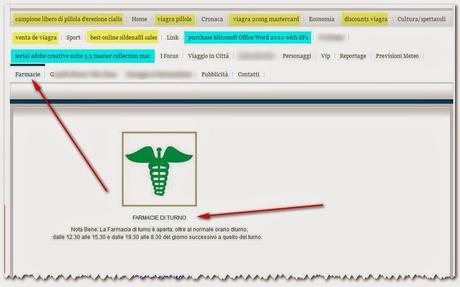 Farmacie di turno con ampia scelta di viagra e derivati. Un ‘divertente’ caso di Pharmacy Hacking (1 novembre)