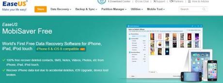 Backup e Ripristino su iOS con EaseUS MobiSaver Free