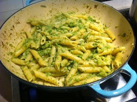 Penne al pesto di broccoli