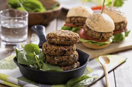 Hamburger di lenticchie e yogurt