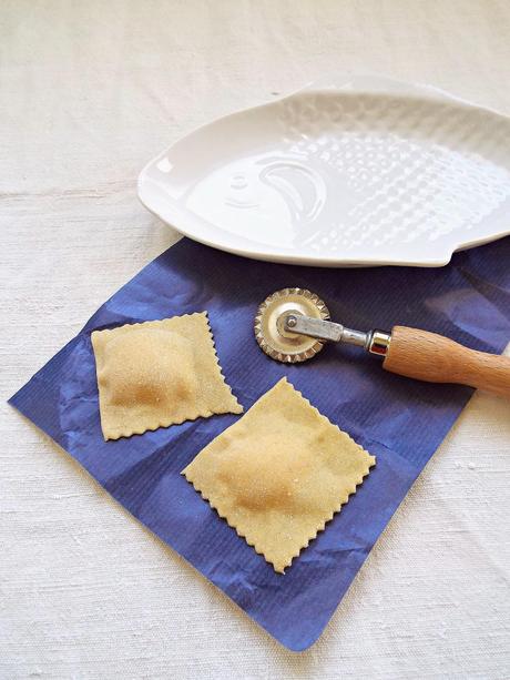 Ravioli al salmone