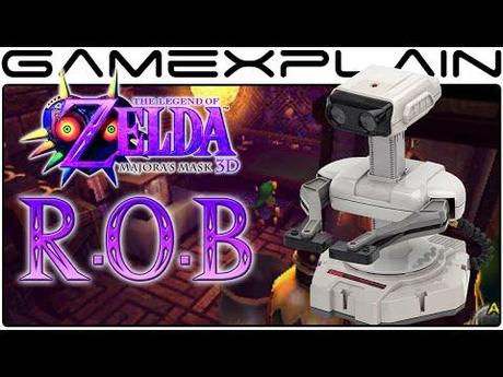 The Legend of Zelda: Majora’s Mask 3D – Scovato R.O.B. all’interno del gioco
