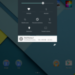 Nexus 9 - Tendina notifiche