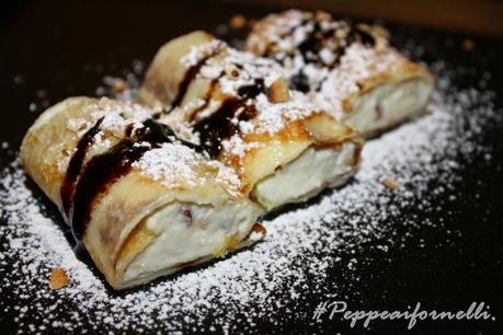 Dita degli apostoli o Cannelloni dolci di Carnevale.