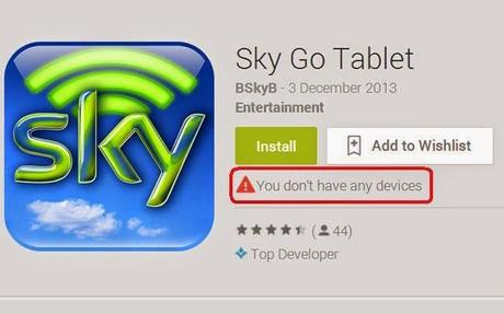 [Download] Skygo .apk dispositivo non compatibile su Android [Risolto]