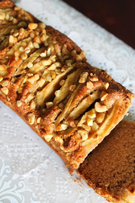 Plumcake Vegano Mele e Farina di Castagne