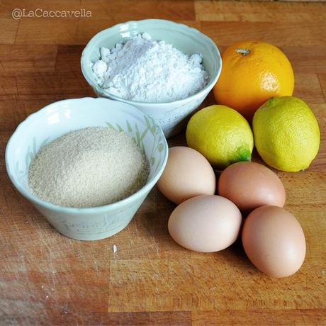 lacaccavella, castagnole, agrumi, fried dough, orange, lemon