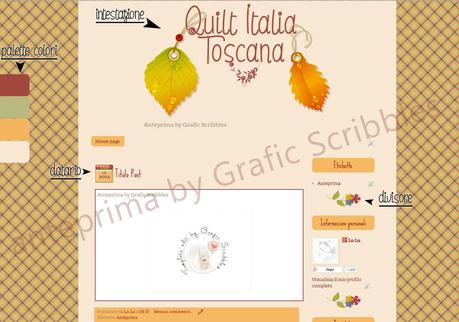 Online il nuovo template per Quilt Italia Toscana