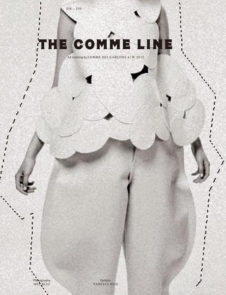 FAV EDITORIALS | The Comme Line (Pop Magazine FW12)