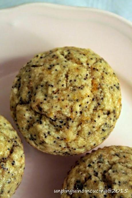 Almond Orange Poppyseed Muffin (senza lattosio)