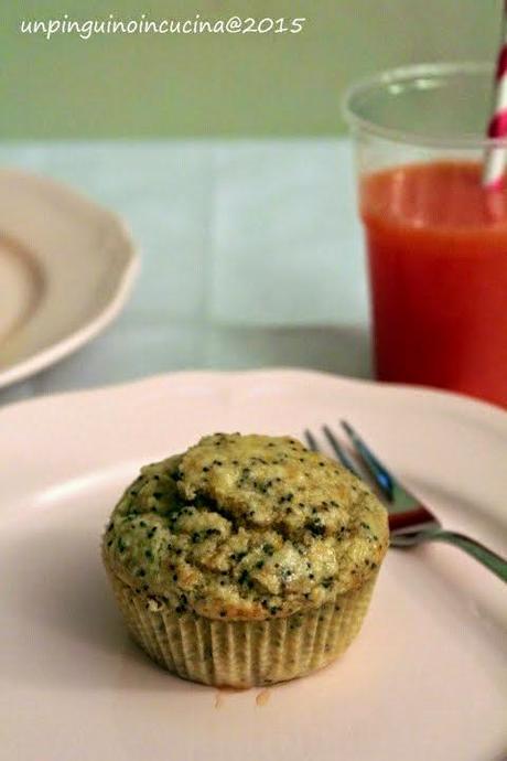 Almond Orange Poppyseed Muffin (senza lattosio)