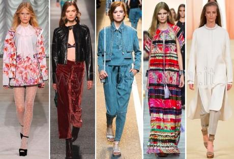 Tendenze moda primavera 2015 colori accesi