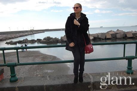 Look con pellicciotto outfit carmen recupito