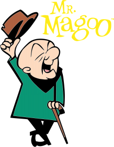 Mr Magoo Cartoon Vector