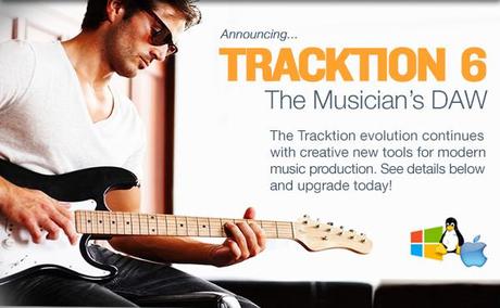 Tracktion 6, un software multi-piattaforma per la produzione musicale